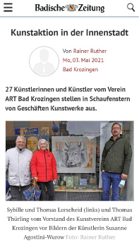 WALK OF ART / Bad Krozingen Mai 2021